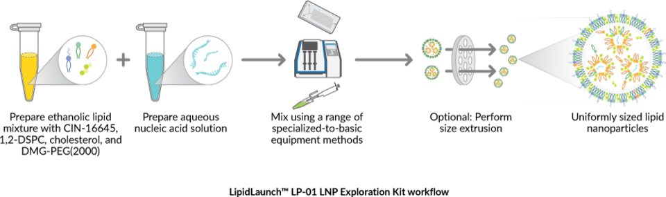 Lipidlaunch(tm) Lp-01 Lnp Exploration Kit 