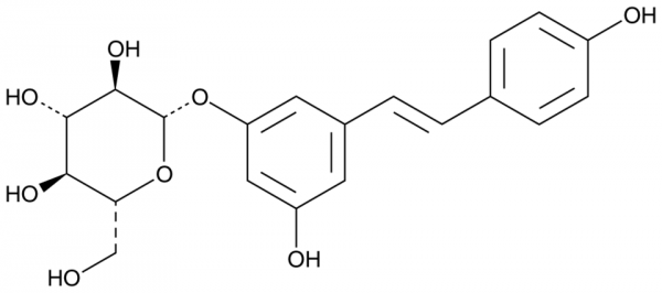 3,4&#039;-5-Trihydroxystilbene-3-beta-D-Glucopyranoside