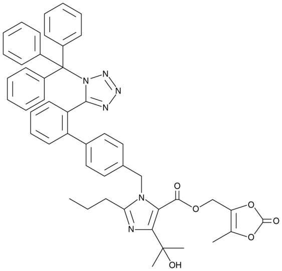 Tritylolmesartan Medoxomil