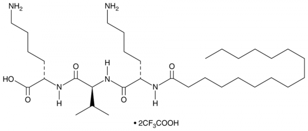 Palmitoyl Tripeptide-5 (trifluoroacetate salt)