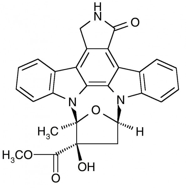 K252a (2,3,9,10,11,12-Hexahydro-10-hydroxy-9-methyl-1-oxo-(9S,10R,12R)-9,12-epoxy-1H-diindolo[1,2,3-