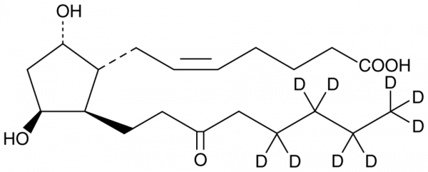 11beta-13,14-dihydro-15-keto Prostaglandin F2alpha-d9