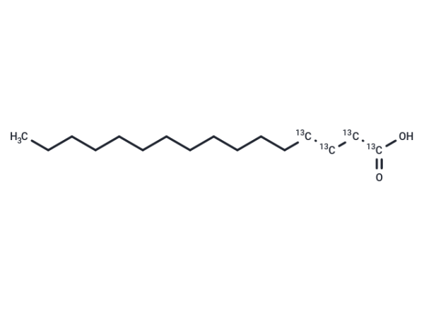 Palmitic acid-1,2,3,4-13C4