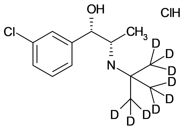 rac threo-Dihydro Bupropion-D9 Hydrochloride
