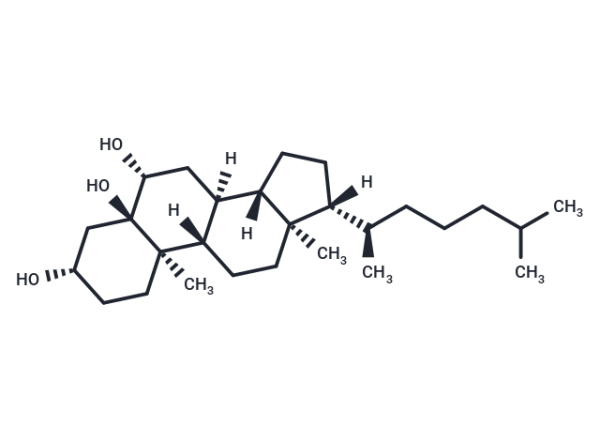 3beta,5alpha,6beta-Trihydroxycholestane