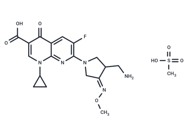 Gemifloxacin mesylate