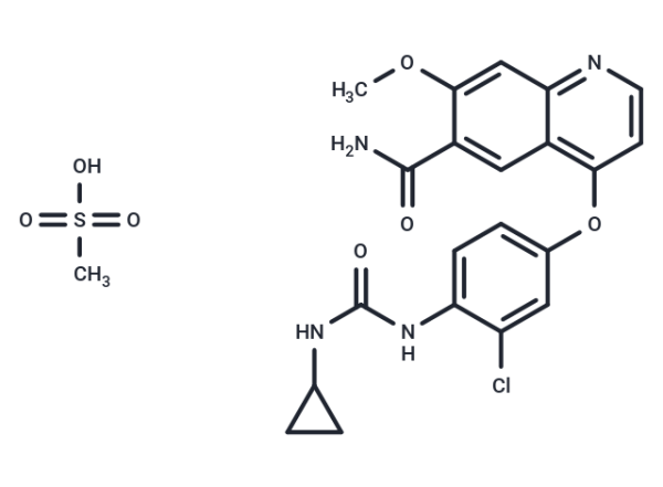 Lenvatinib mesylate