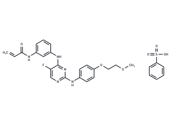 Spebrutinib besylate