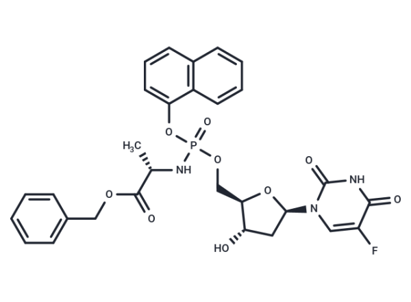 Fosifloxuridine nafalbenamide