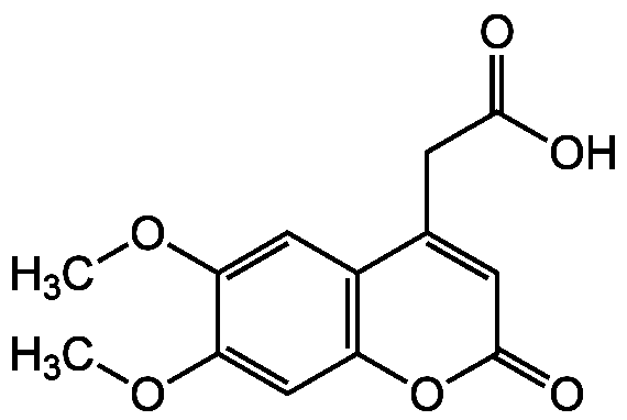 6,7-Dimethoxy-4-coumarinylacetic acid