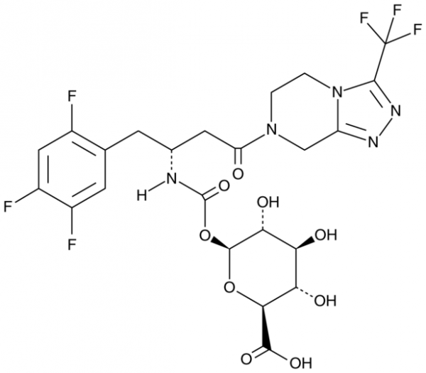 (-)-Sitagliptin Carbamoyl Glucuronide