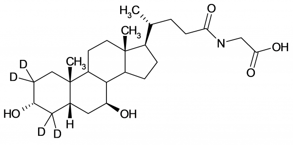 Glycoursodeoxycholic Acid-D4