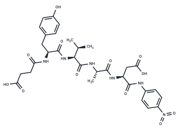 Suc-Tyr-Val-Ala-Asp-pNA