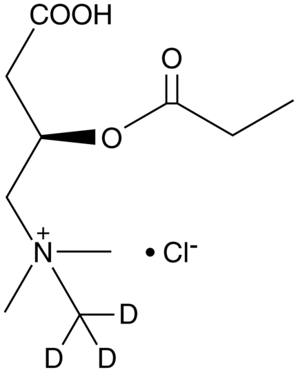 Propionyl-L-carnitine-d3 (chloride)