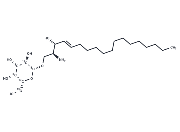 13C6 Glucosylsphingosine (d18:1)