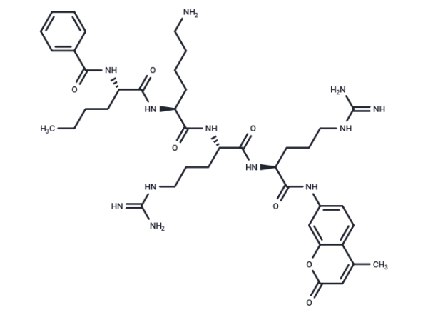 Bz-Nle-Lys-Arg-Arg-AMC