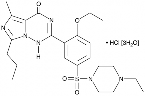 Vardenafil (hydrochloride hydrate)