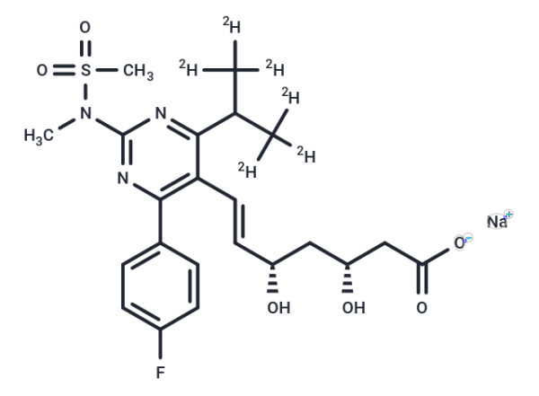 Rosuvastatin-d6 Sodium Salt