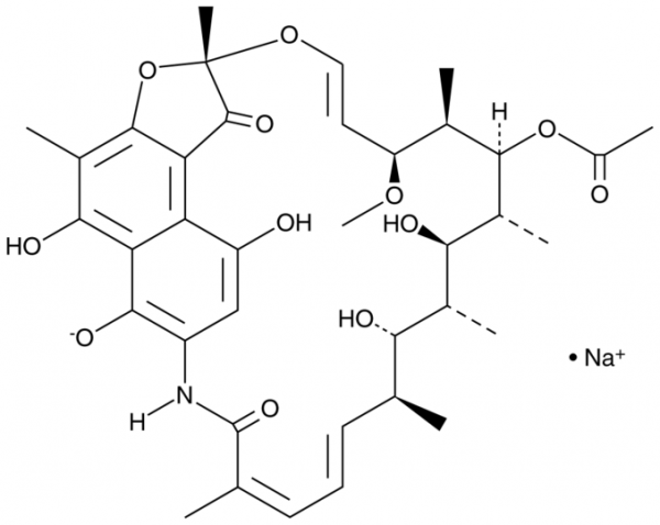 Rifamycin SV (sodium salt hydrate)