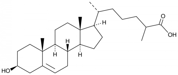 3beta-hydroxy-5-Cholestenoic Acid