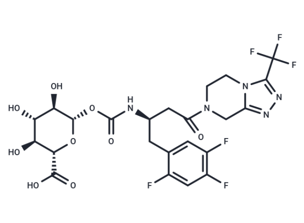 (-)-Sitagliptin Carbamoyl Glucuronide