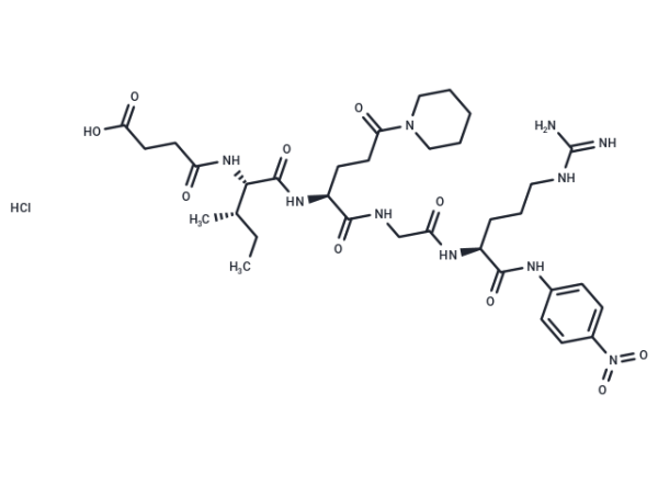 Suc-Ile-Glu(gamma-pip)-Gly-Arg-pNA hydrochloride