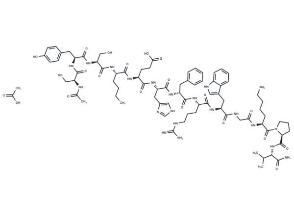 Afamelanotide acetate