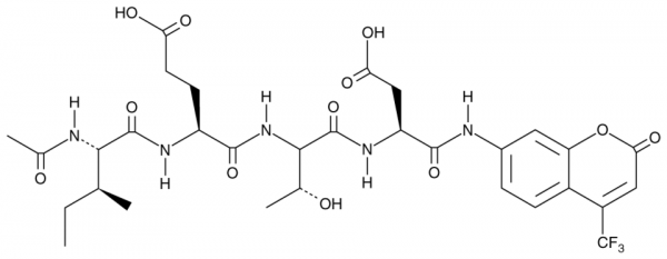 Ac-IETD-AFC (trifluoroacetate salt)