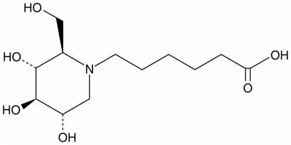 N-5-Carboxypentyl-1-deoxynojirimycin