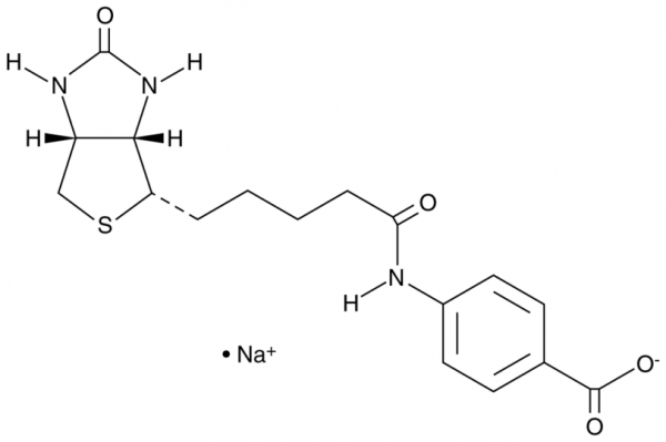 (+)-Biotin 4-Amidobenzoic Acid (sodium salt)