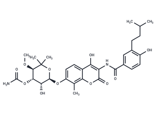 Dihydronovobiocin