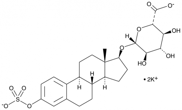 Estradiol 3-sulfate 17beta-Glucuronide (potassium salt)