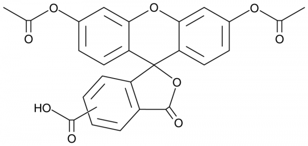 5(6)-Carboxyfluorescein diacetate