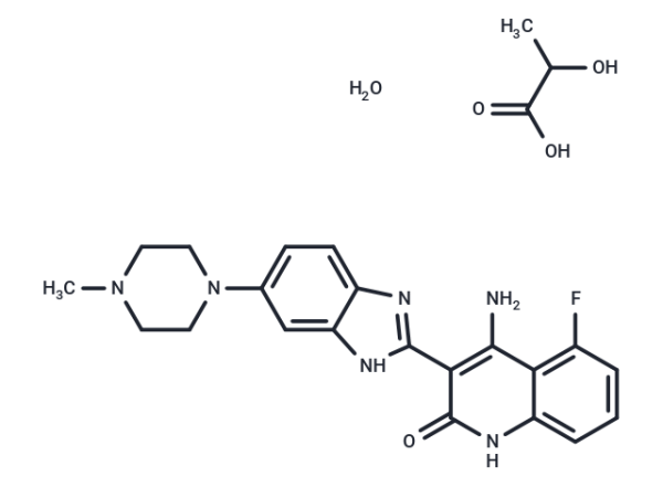 Dovitinib lactate hydrate