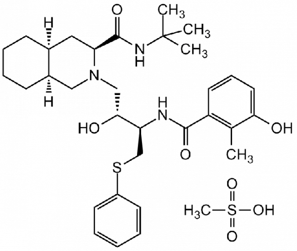 Nelfinavir . mesylate