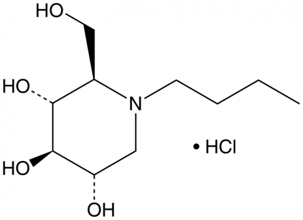 N-Butyldeoxynojirimycin (hydrochloride)