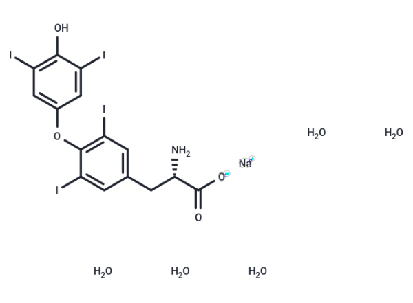 L-Thyroxine sodium salt pentahydrate