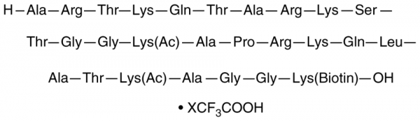 Histone H3K14Ac/H3K23Ac (1-24)-GGK-biotin (trifluoroacetate salt)