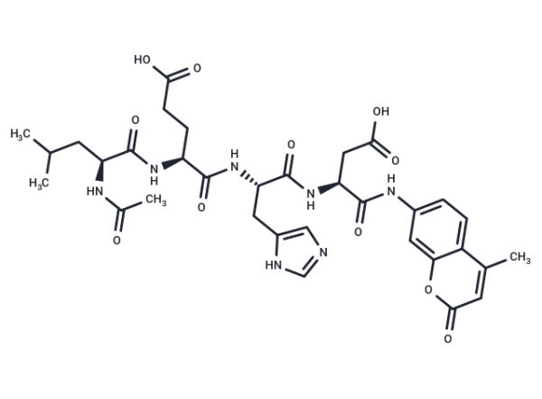 Ac-LEHD-AMC (trifluoroacetate salt)