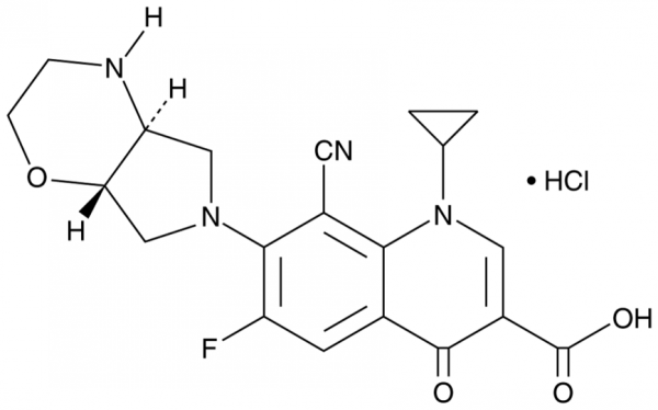 Finafloxacin (hydrochloride)