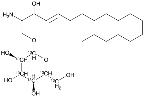 13C6 Glucosylsphingosine (d18:1)