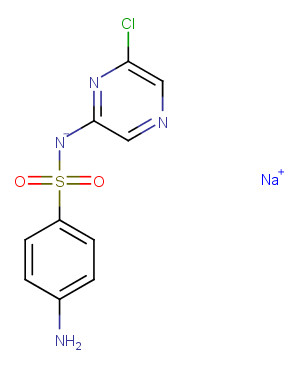 Sulfaclozine sodium