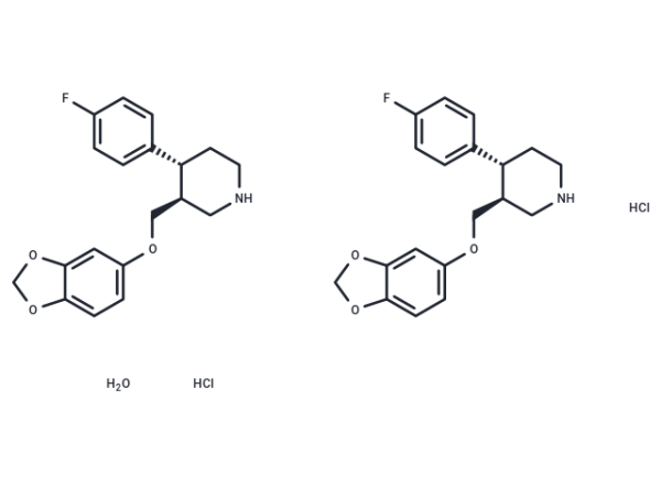 Paroxetine hydrochloride hemihydrate