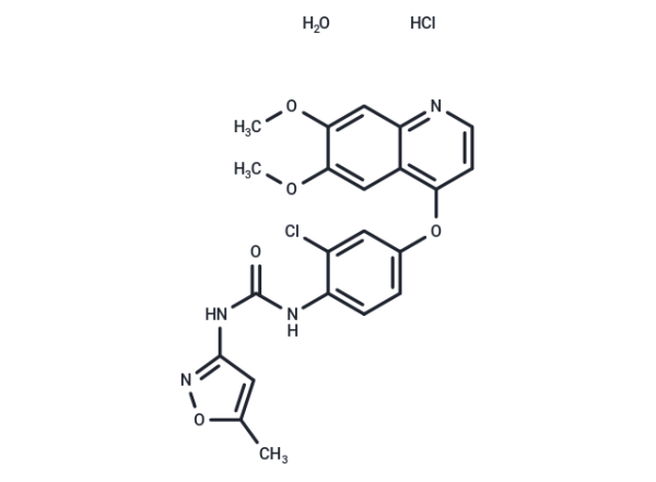 Tivozanib hydrochloride hydrate