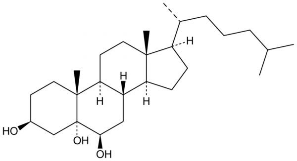 5alpha,6beta-Dihydroxycholestanol