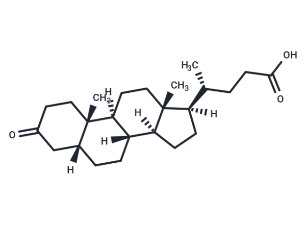 3-Oxo-5beta-cholanoic acid