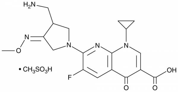 Gemifloxacin (mesylate)
