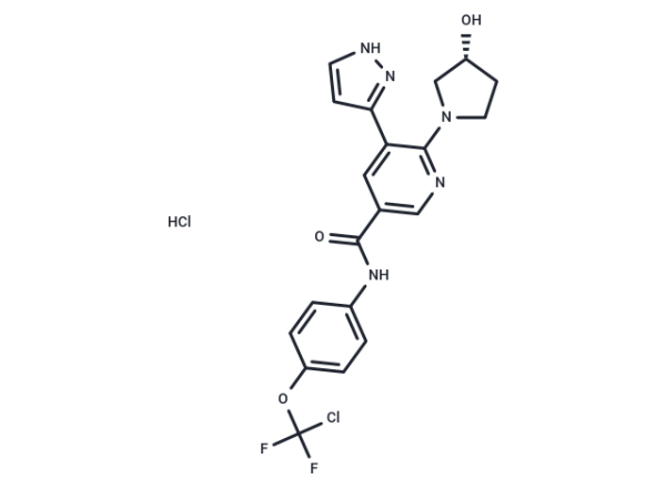 Asciminib hydrochloride