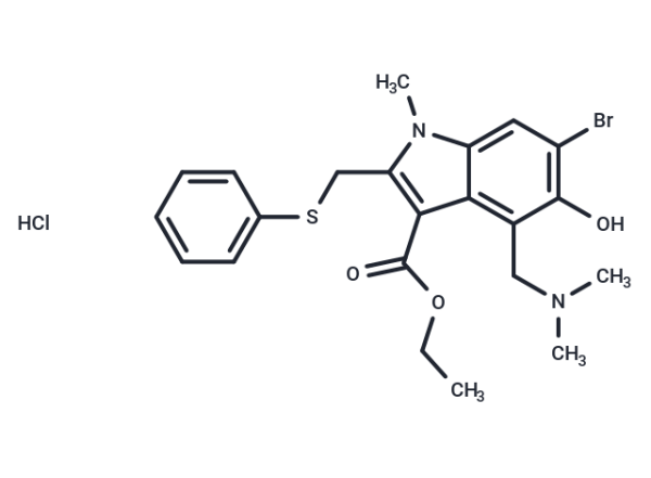 Umifenovir hydrochloride