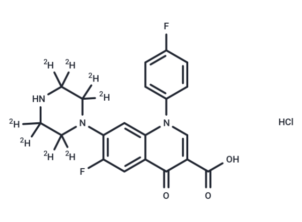 Sarafloxacin-d8 Hydrochloride